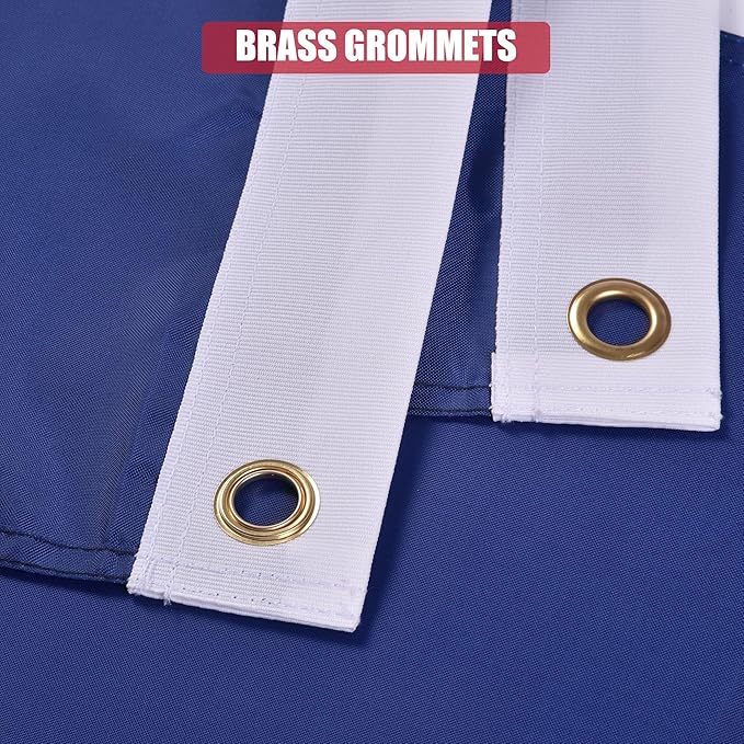 Colorado State Flag 4x6 Ft Deluxe Full Embroidered Premium Polyester Durable CO Outside Flag with Sewn Stripes and Brass Grommets for Indoor/Outdoor