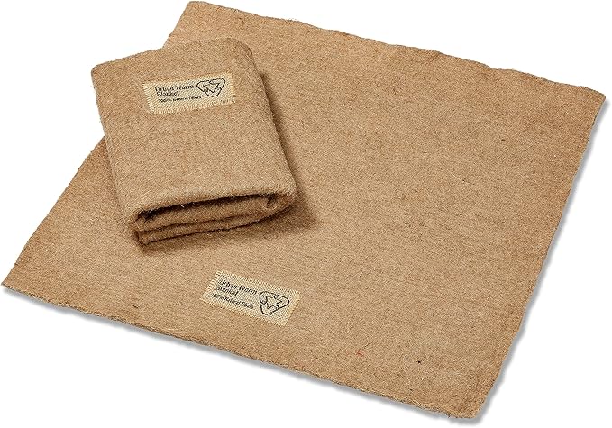 Urban Worm Blanket - Fits Any Worm Bin Bag, Subpod, & More - Keep Worms Dark, Moist, & Warm - (2)