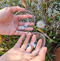 Acrylic Hollow Ball, Clear Plastic Fillable Ornaments Ball, DIY Clear Plastic Balls for New Years Present,Xmas Tree,Home Decoration,Wedding,Party (8cm/3.15inch，10pcs)