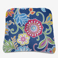 BrylaneHome Tufted Chair Cushion - 18" L x 17" W x 3" H - Patio & Outdoor - Patio & Outdoor - Water, Stain & Fade Resistant - Granada