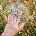 Acrylic Hollow Ball, Clear Plastic Fillable Ornaments Ball, DIY Clear Plastic Balls for New Years Present,Xmas Tree,Home Decoration,Wedding,Party (14cm/5.51inch,10pcs)