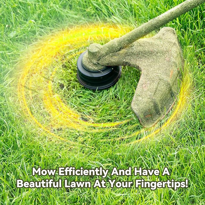 KAITAI String Trimmer Line 095”,Pre-Cut Dual Color 3-Section Fast-Positioning Design, for Gas and Electric Grass Trimmer and Brushcutters, Fits Most Standard Models,16FTx4