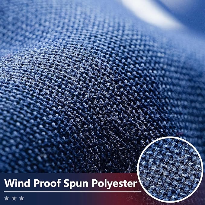 American Flag for Outside 2.5x4 Ft - TearProof Series Outdoor Use US Flags - Long Lasting, Fade Resistant - Thick Spun Polyester USA Banner - High Wind United States Flag - Embroidered Stars, Sewn Stripes, Brass Grommets