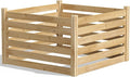 Greenes Fence Cedar Wood Composter, 48" L x 48" W x 31" H / 309.17 gallons - Made in USA with North American Cedar