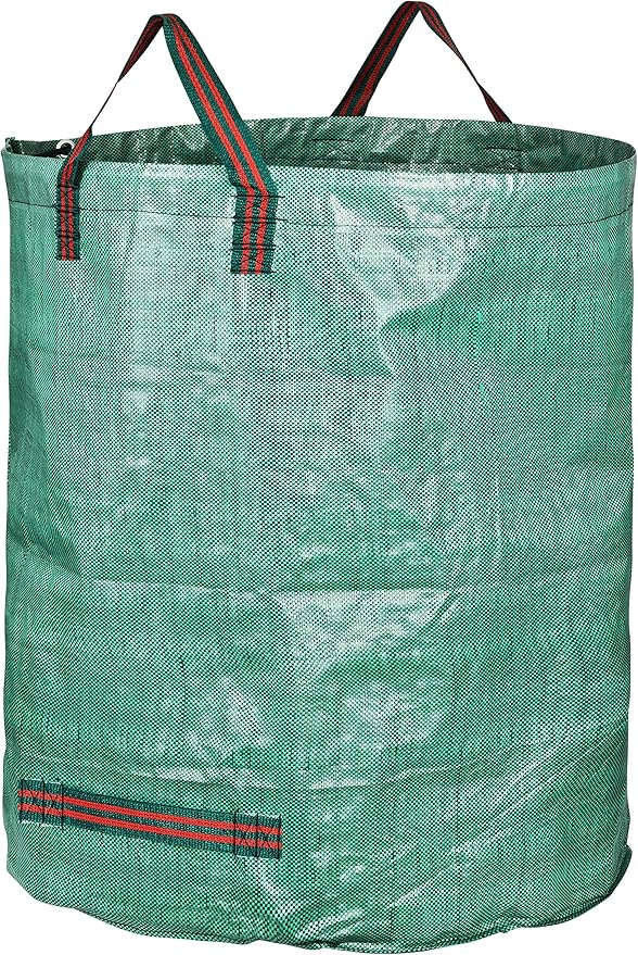 GardenMate 5-Pack 132 Gallons Reusable Garden Waste Bags (H34, D34 inches) - Yard Waste Bags